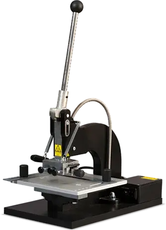 KSF 1 Mini hot foil personalisation press