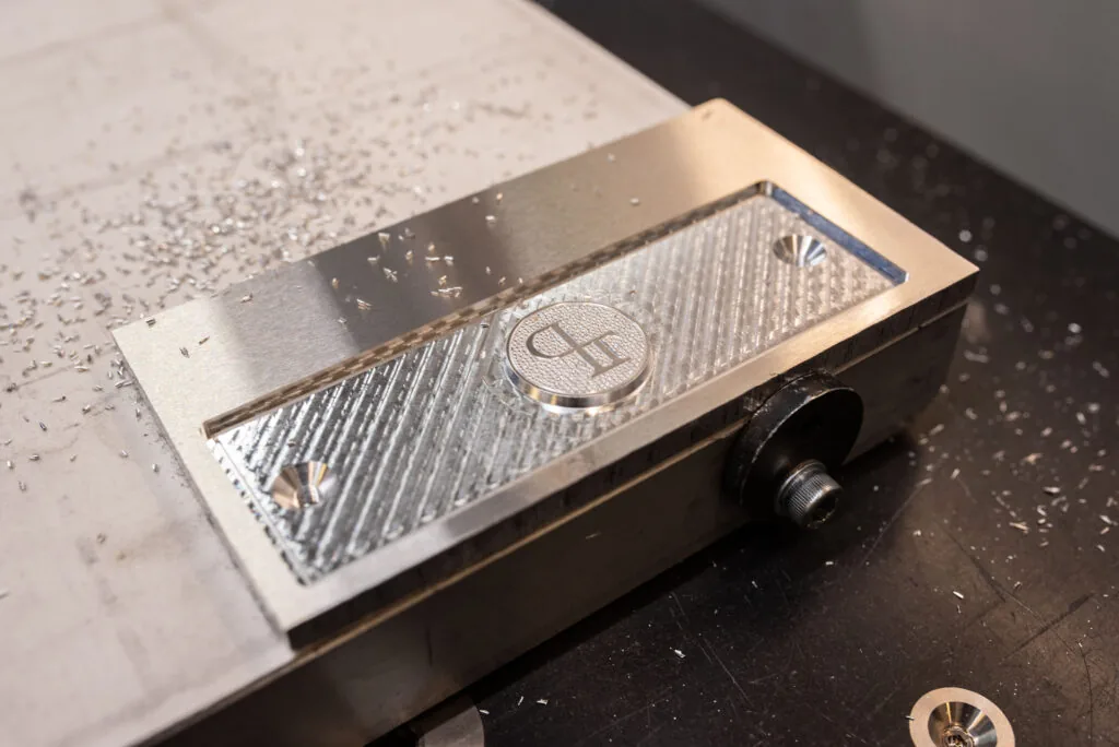 CNC machined magnesium hot foil die